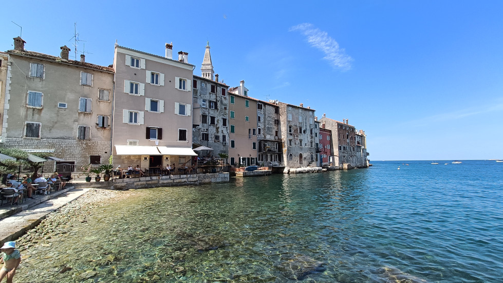 Wybrzeże w Rovinj