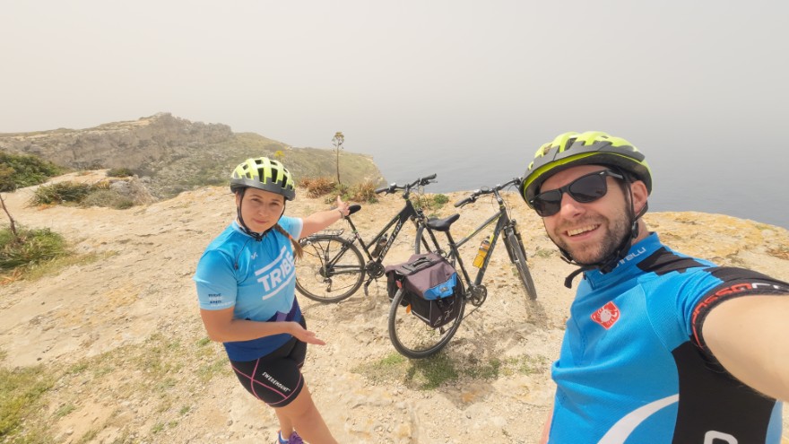 Widok na klify Dingli Widok na klify Dingli